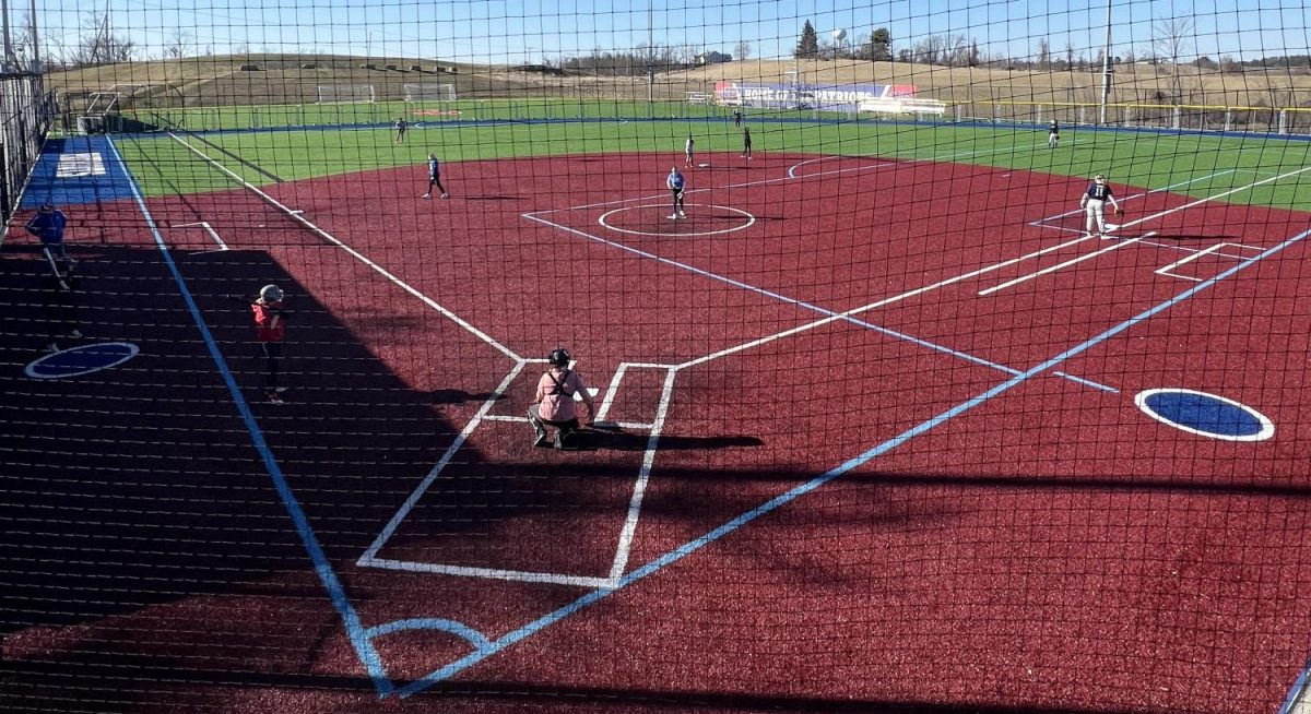 WPHS softball team practice
 