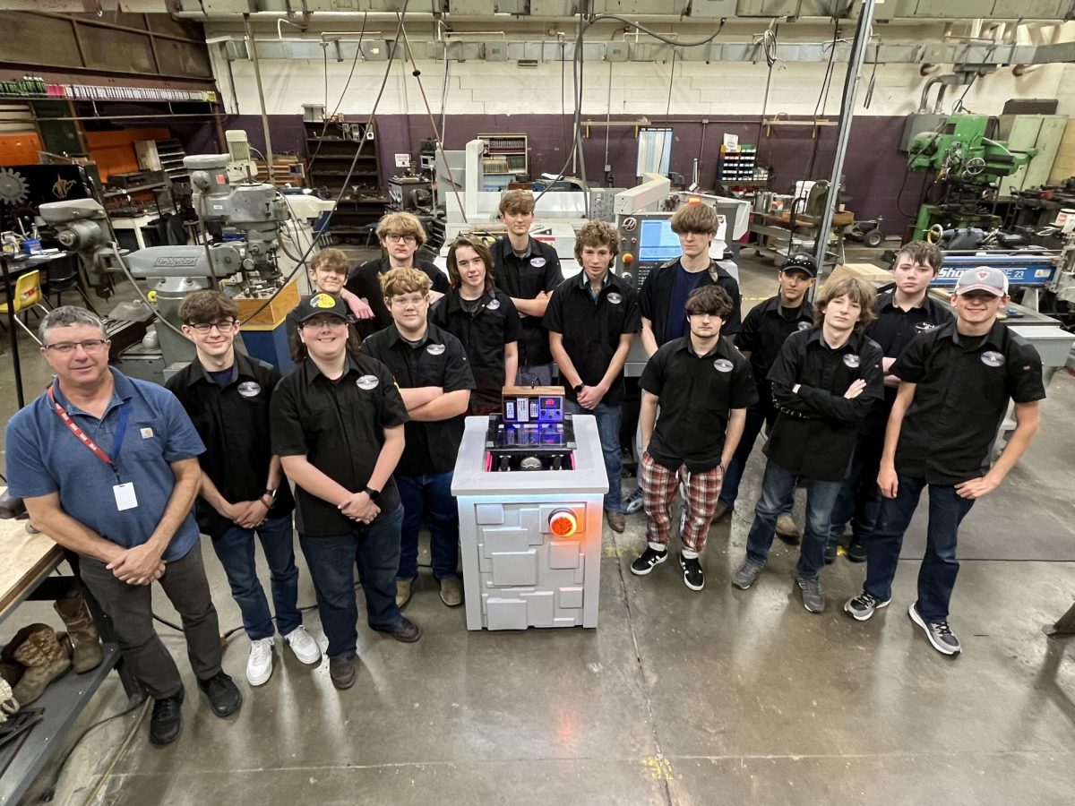 1st year Machine Tool Technology Students. Courtesy of Mr. Fedorke.