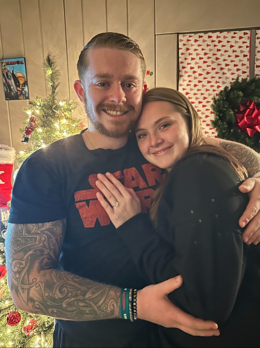 Kaitlyn and her fiance 