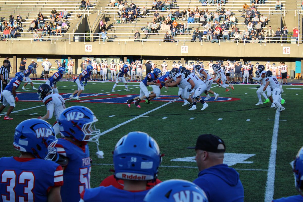Defense awaits to see what play the offense draws up. 