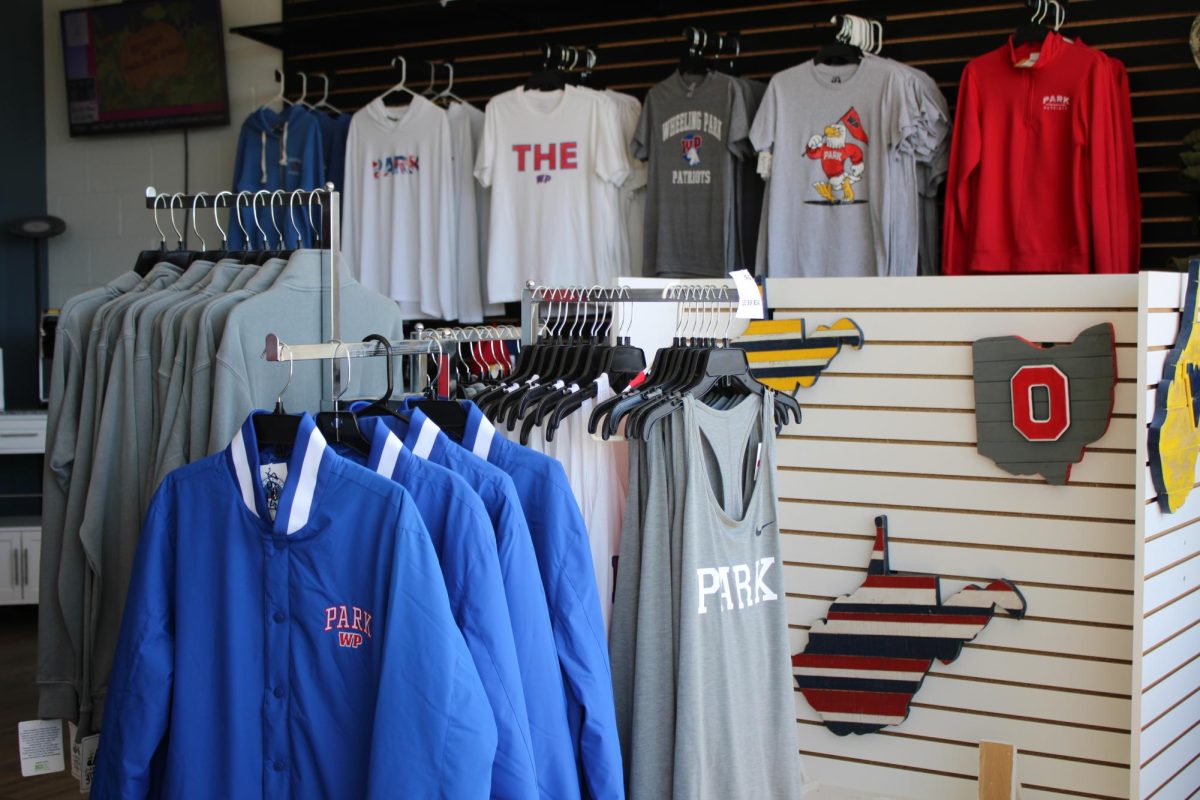 The School Store, known as The Overlook, hosts a plethora of school spirit items.
