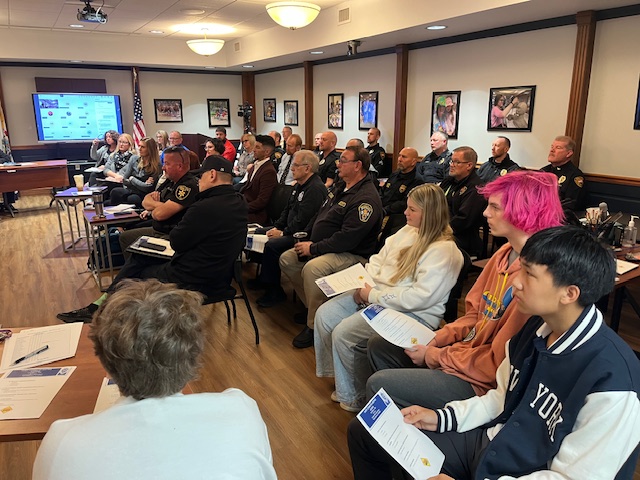 Ohio County Board of Education Safety meeting on October 31st. (Photo courtesy of Kim Miller). 