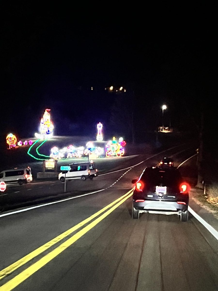 Oglebay Festival of Lights traffic