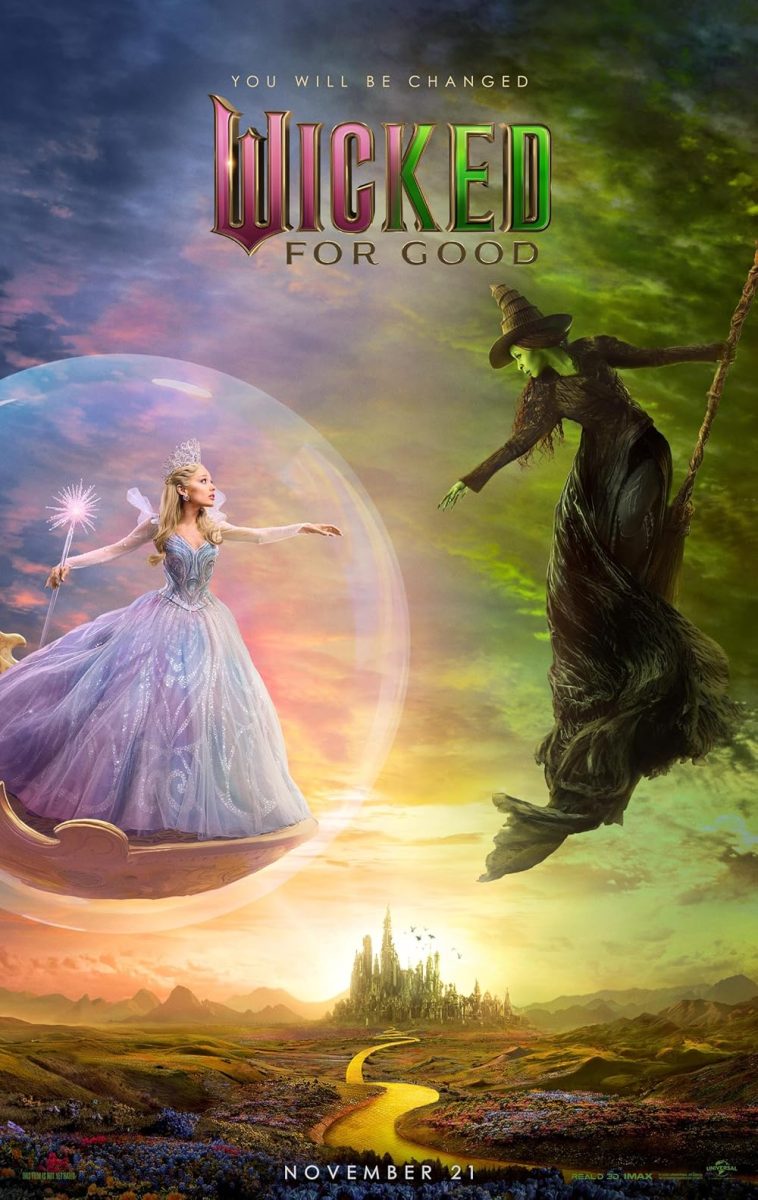 The official movie poster of Wicked For Good