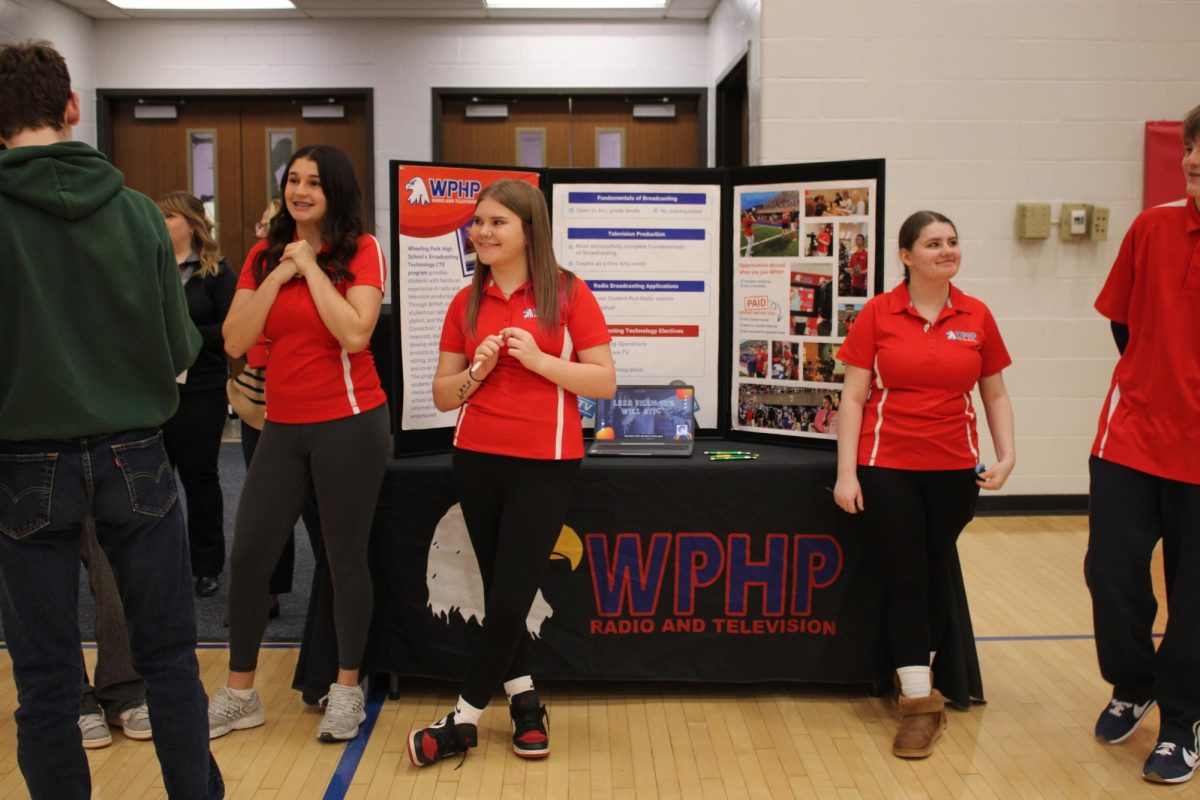Broadcasting students spoke on the radio/ TV program that connects students in our building to real-world opportunities. 