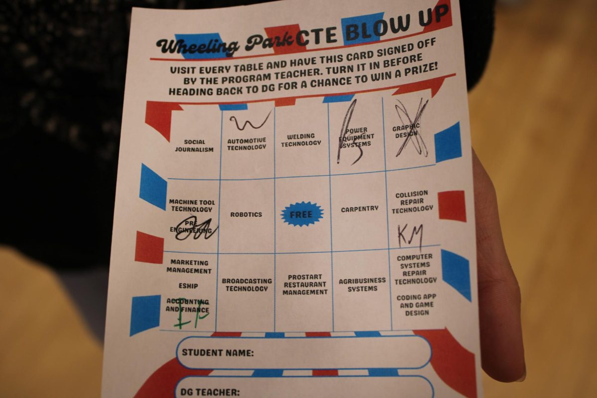 All students were invited to fillout a BINGO card for three grand prizes! 