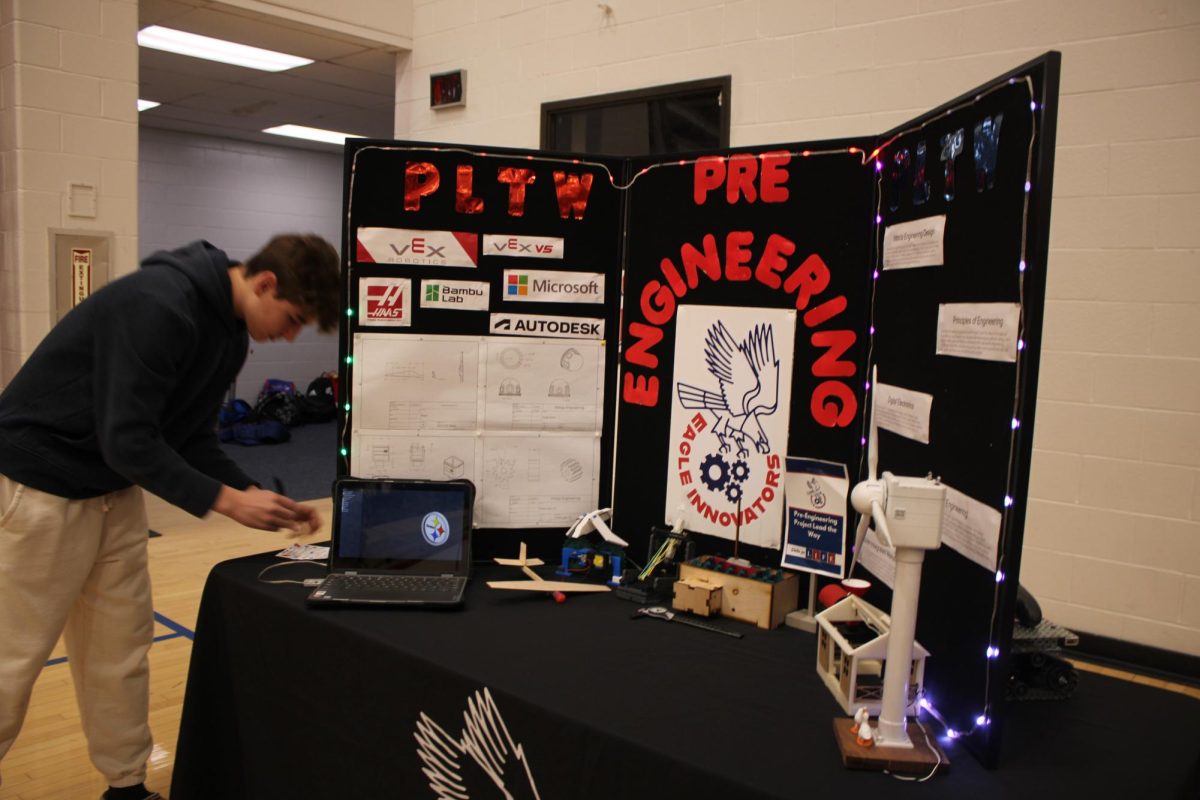 Pre-Engineering has a fully operational light-up board to illuminate the opportunities for students.