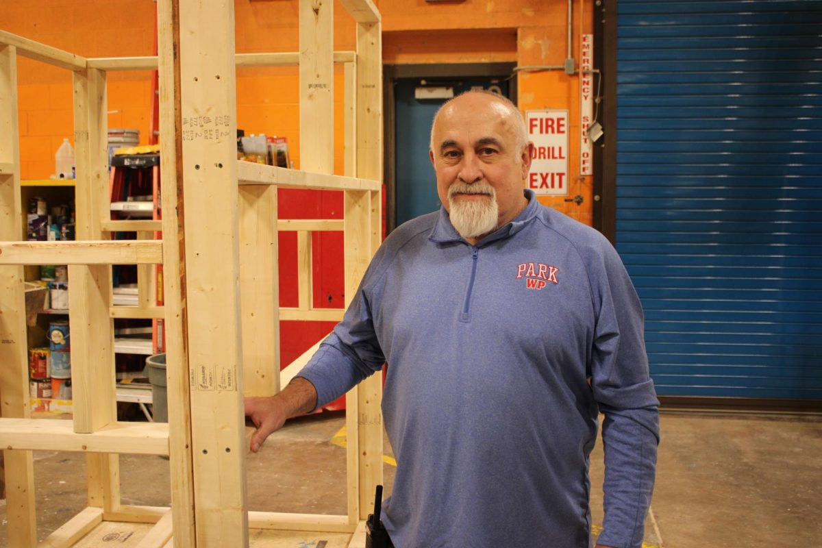Mr Myers builds a better future for students in the carpentry program at Wheeling Park High School.