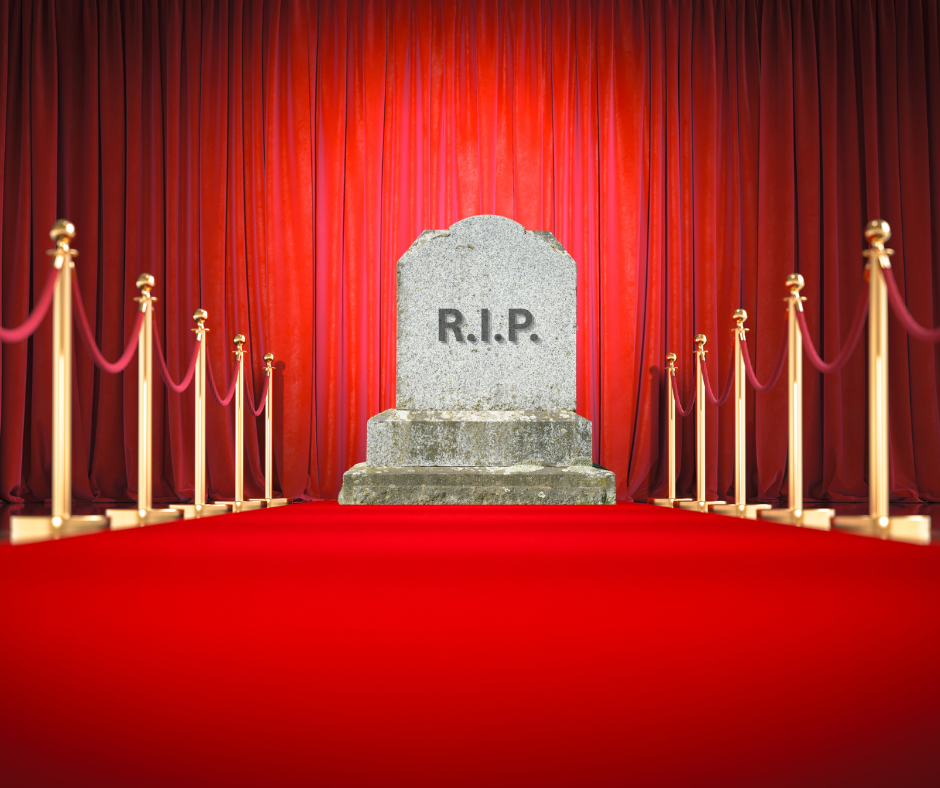 Are awards shows as we know them a thing of the past? 
Original image created in Canva