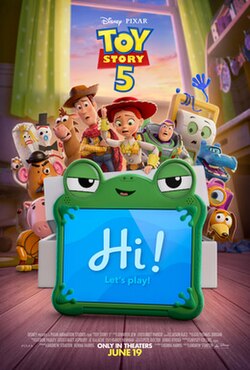 Official movie poster of Toy Story 5