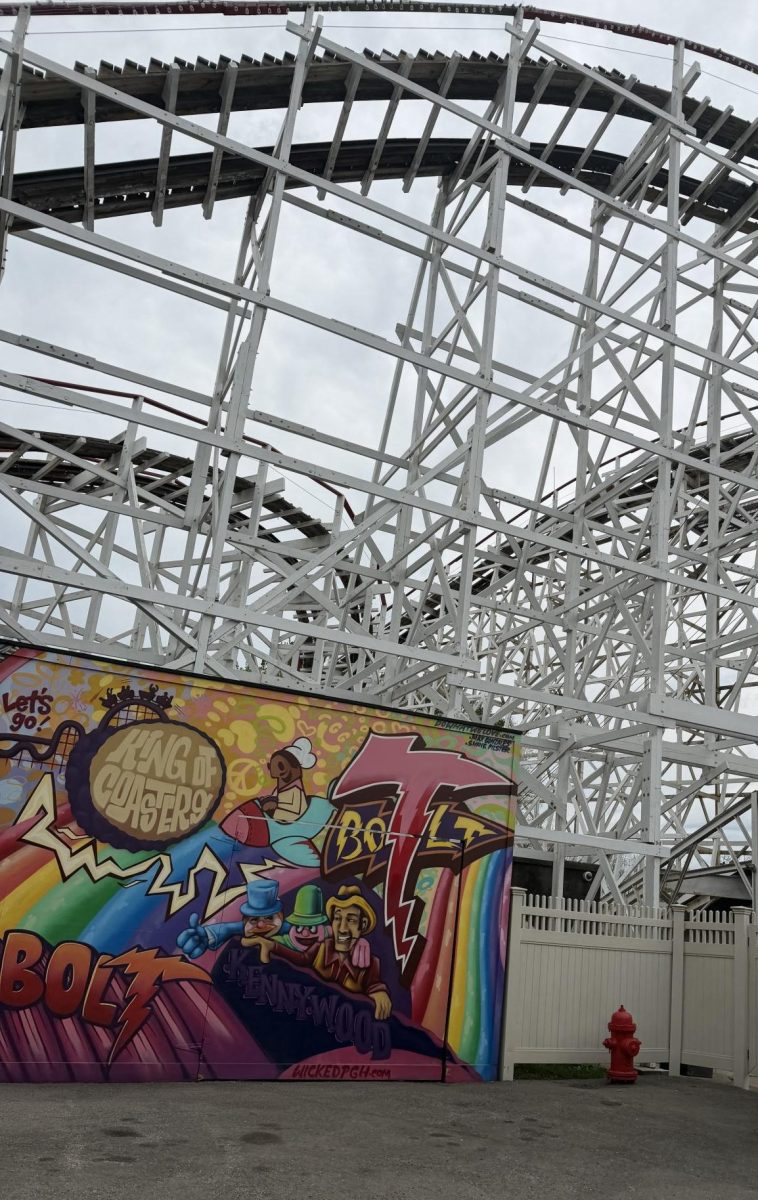 The Thunderbolt, one of the wooden rides at Kennywood, is 102 years old. 