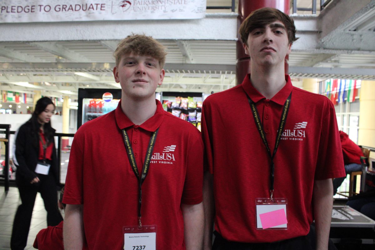 Levi Henry and Josh Hess competed in Mobile Robotics Technology and won gold! 