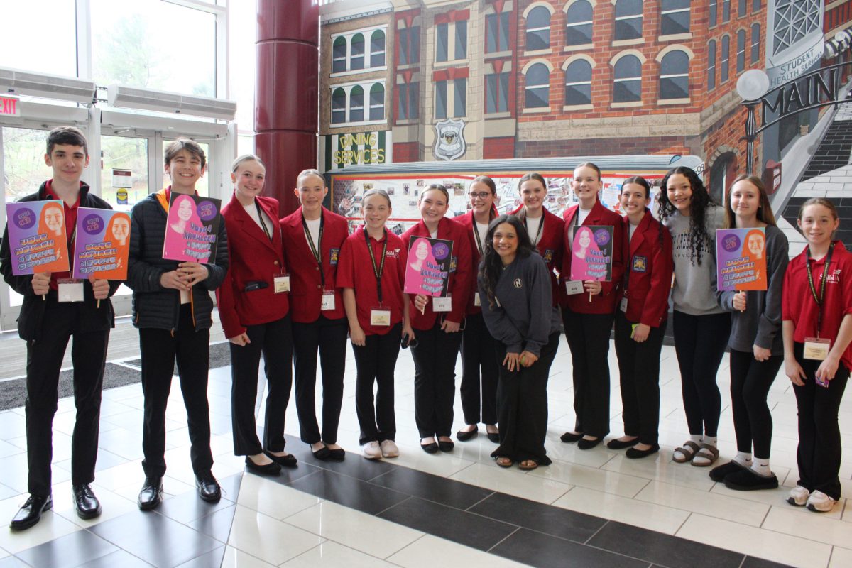 The Wheeling Park High School team at the 2026 West Virginia State Leadership and Skills Conference. 
