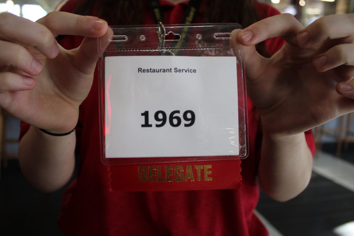 Competitors are given entry numbers for anonymity and scorecards after competition.