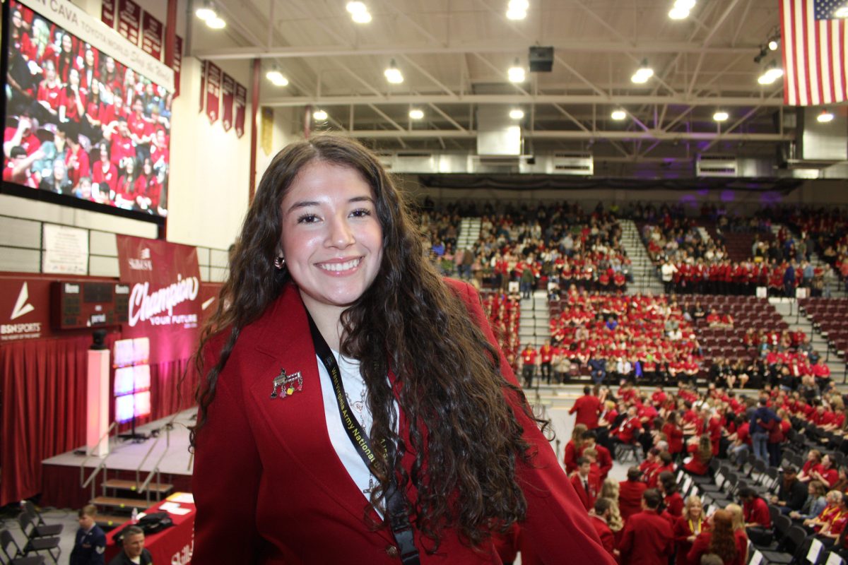 Kathleen Gonzalez competed in Baking and Pastry Arts as well as running for state officer. She was elected as a 2026-2027 State Officer.