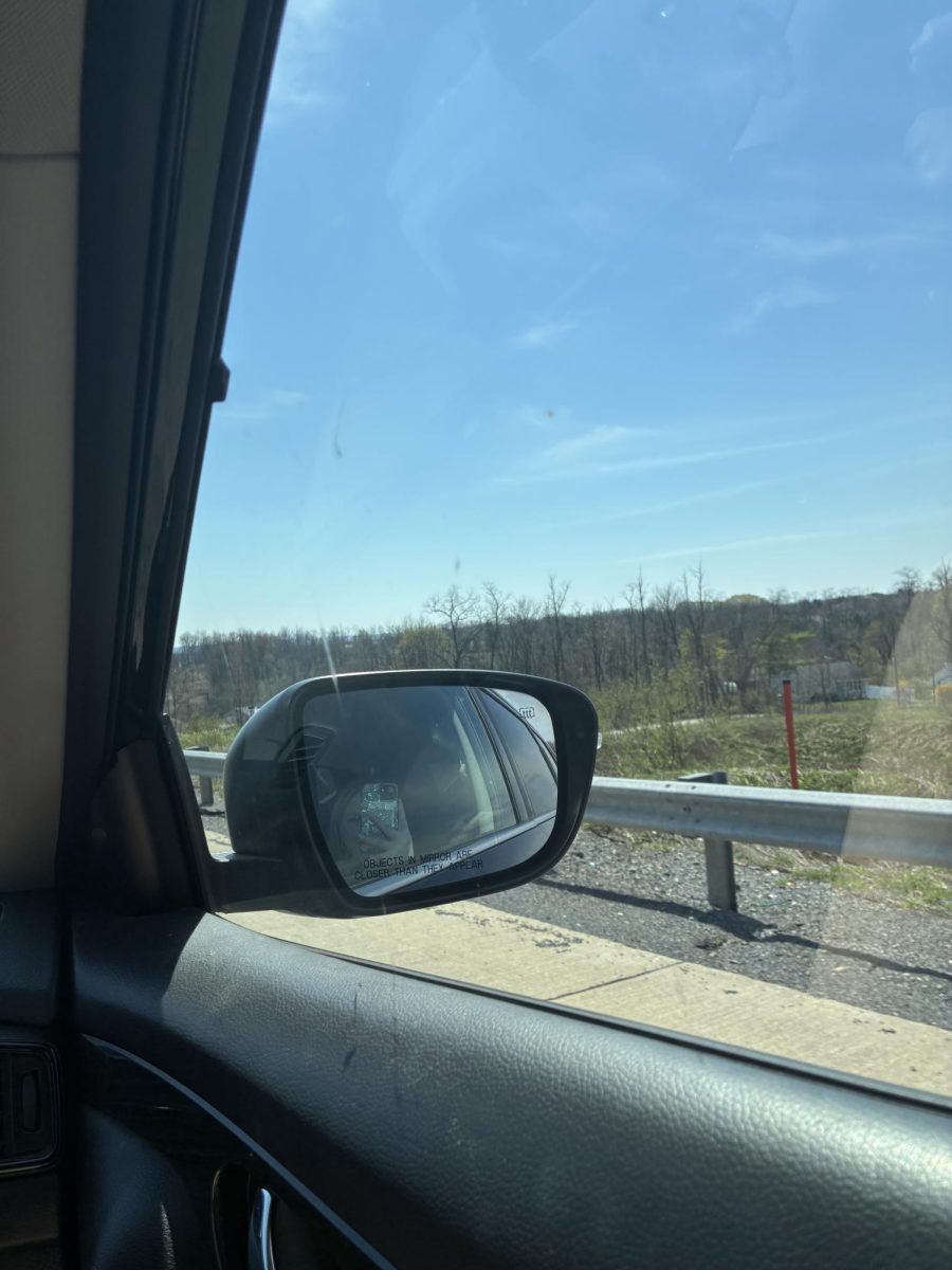This is the start of my mother and I beginning our long car ride to State College, Pennsylvania to tour Penn state University. Deciding on which college to attend has not been easy, so touring each school has become a major deciding factor.