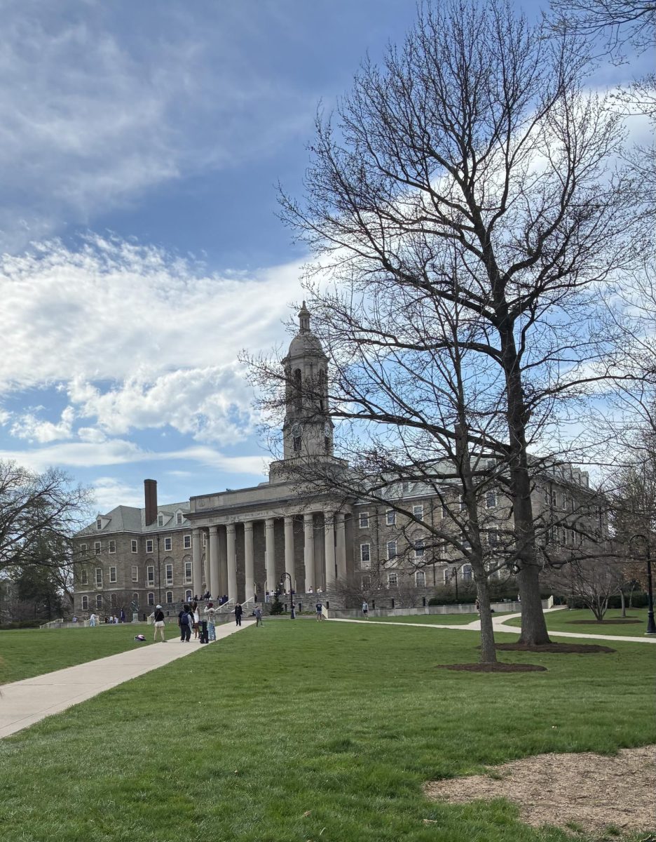 Here our tour guide explained, that this is the second most photographed structure in all of Pennsylvania, aside from the Liberty Bell. Many students clustered around this building spending their time in the sun on such a nice day.