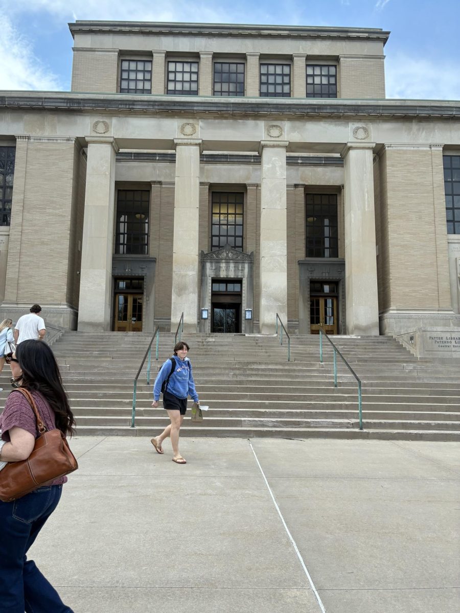 The universities library was architecturally stunning. We walked inside of it as well, and the amount of students and tomes of literature was beautiful. Experiencing this was my favorite part of the tour.