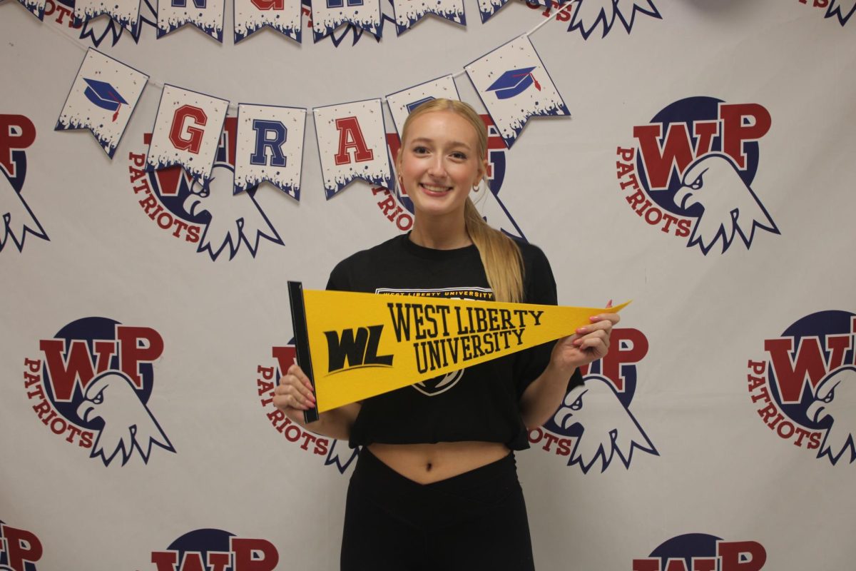 Hallie Lawson is going to West Liberty University next year. 